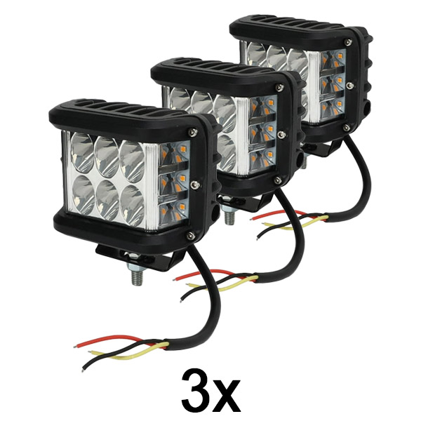3x Ultimátne LED bezpečnostné svetlá pre vozidlá | BOLTLIGHT